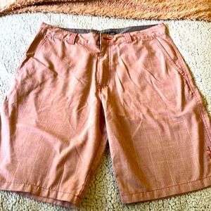 Mens O'neill pinkish shorts, size 32
